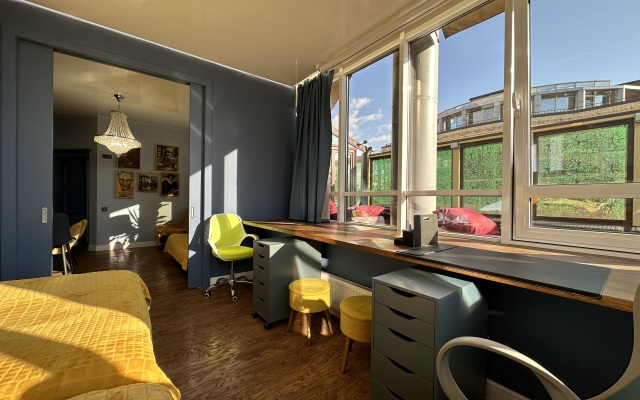 Апартаменты С Террасой и Видом на Центр Петербурга