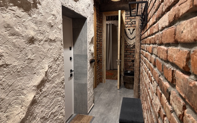 Gnѣzdo S Kaminom i Dvumya Spalnyami Private House