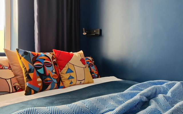 Квартира Яркая Cobalt Географический центр города