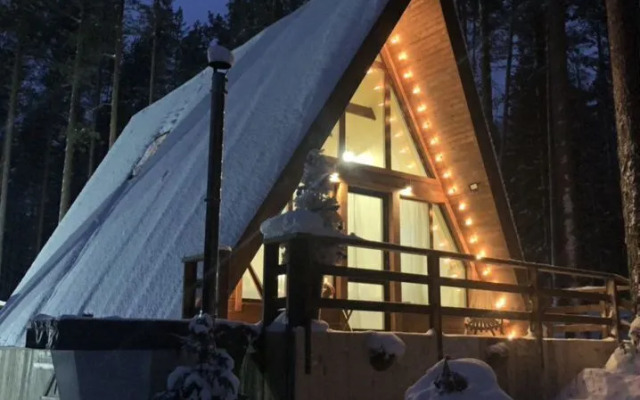 Частный дом Уютный дoм A-frame