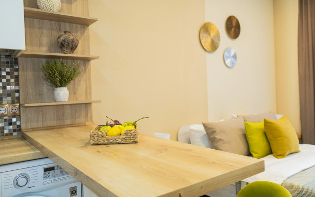 Квартира Комфортная и уютная студия Оливия