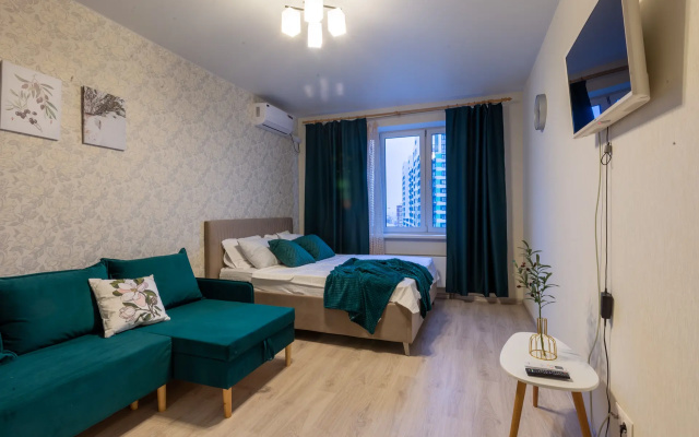 Двухместные апартаменты c 1 комнатой с балконом (кухня) — фото 3