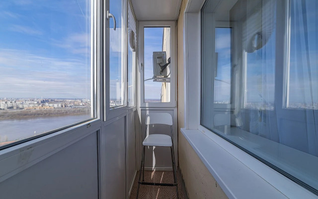 Квартира студия с видом на город