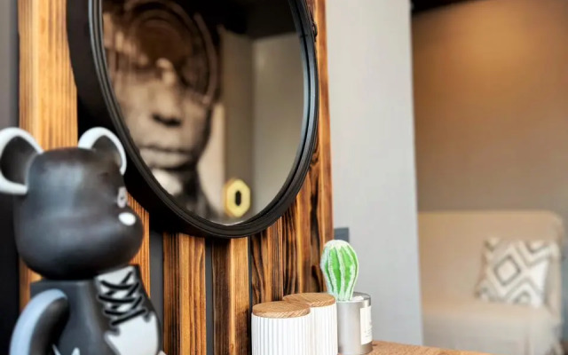 Апартаменты 3 минуты до Моря Для четверых