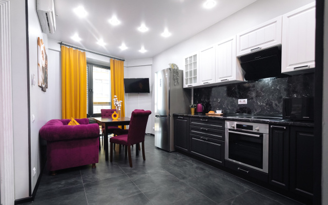 Апартаменты Lalapart Strawberry с дизайнерским ремонтом у метро Дмитровская