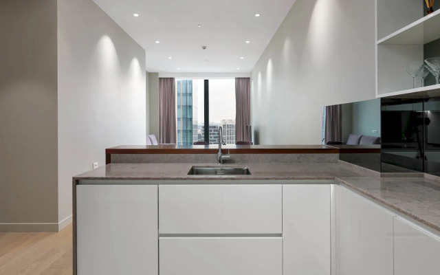 Апартаменты Москва Сити Sky View 38 этаж 2 комнаты