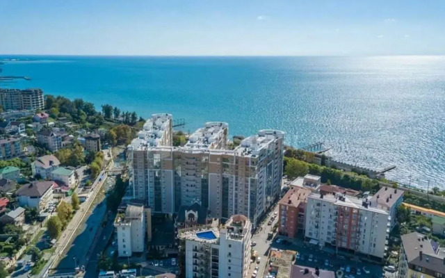 Квартира с балконом и видом на море Посейдон 590