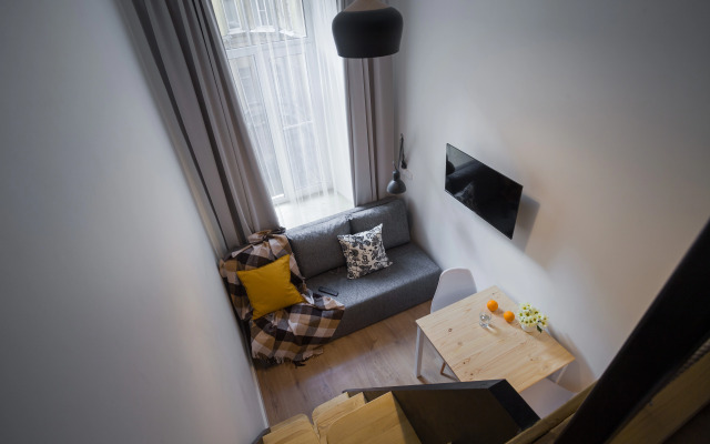 Апартаменты Двухуровневые апартаменты Apartico 1 на Коломенской