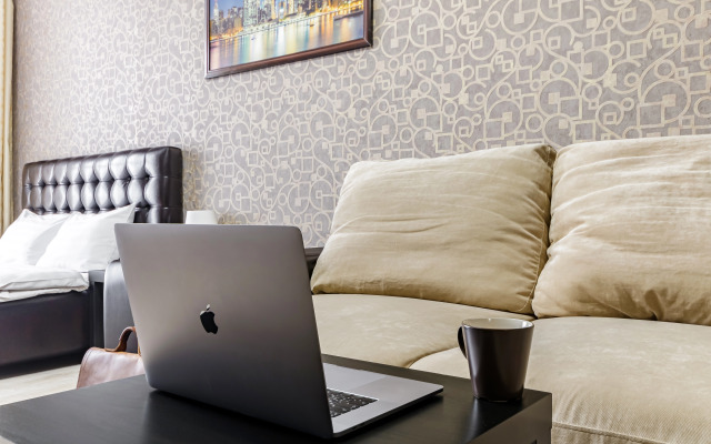 Апартаменты 24 Этаж Панорама Города и Гор  ЖК Большой, Самый Центр Бесконтактное Заселение 24/7 by Depart Apart