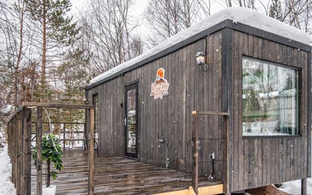 Коттедж Премиум с Терассой и Красивым Видом в Терсколе от Квартирукинг