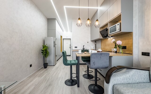 Apartament-Studiya S Terrasoi  Apart Zelenogradsk Flat