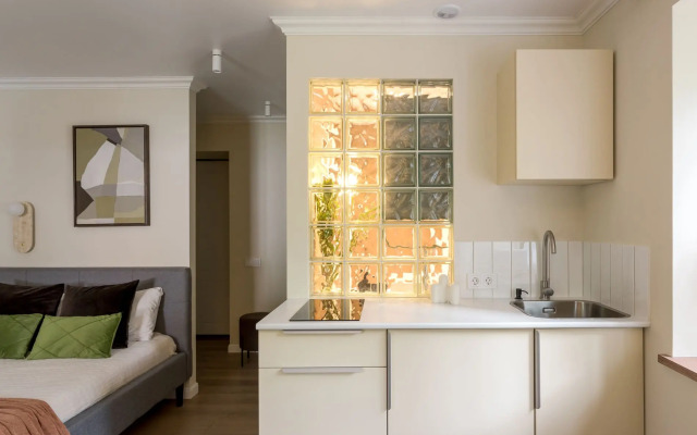 Апартаменты Душевно на Новолучанской 26.2