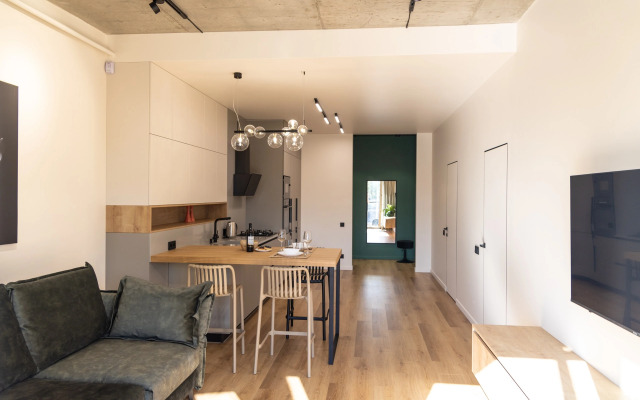 Квартира Апартамент С ВИДОМ НА РЕКУ в ЖК Рыбная Деревня