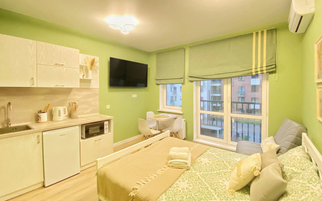 Апартаменты студия Apart-Comfort на Городском валу 15 к2