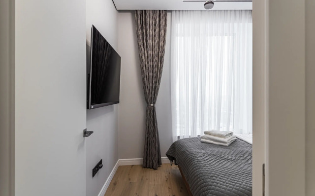 Flat Inn v ZHK dom "Chkalov" 20 etazh na Kurskom Vokzale Apartments
