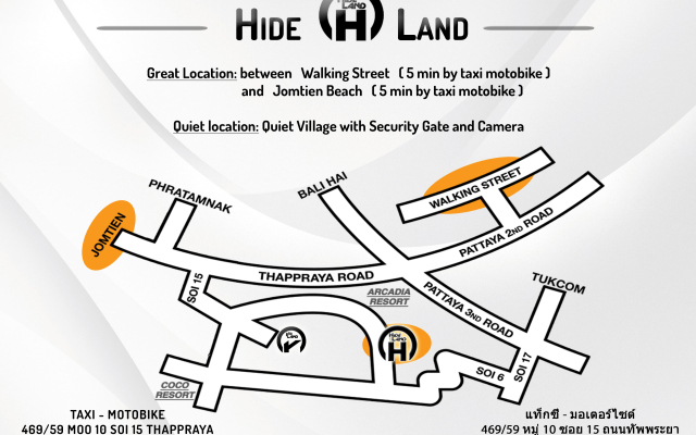Hidelend - The Luxurious Tropical Villa - Pattaya Jomtien