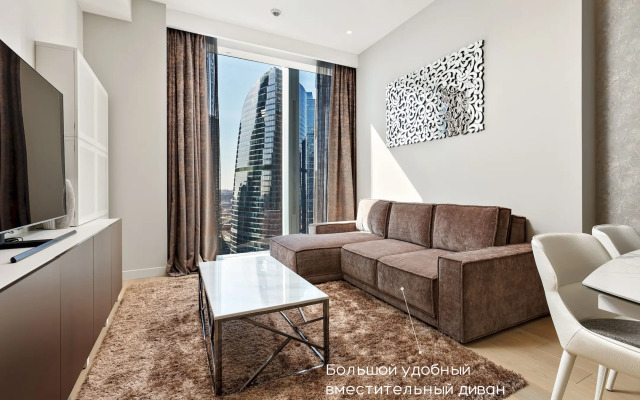 Апартаменты Москва Сити Platinum 3х комнатные 38 этаж