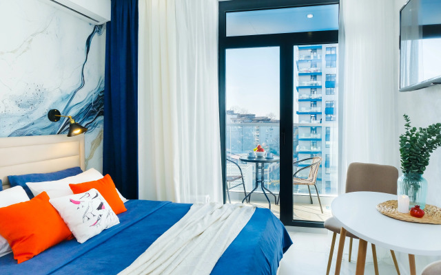 Апартаменты 131 с дизайнерским ремонтом в ЖК Кислород