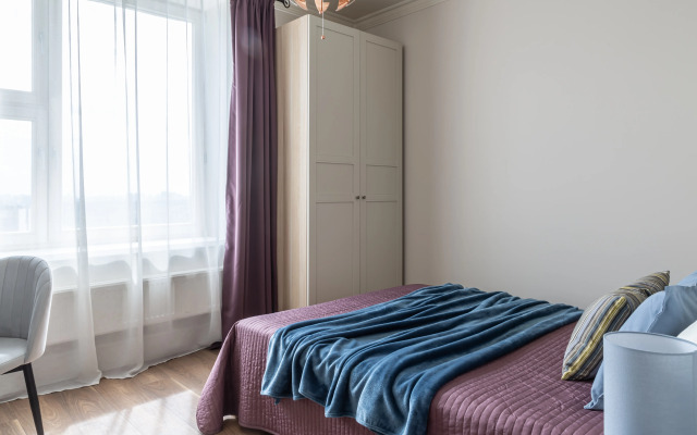 Квартира Moscow Deluxe Apartments Family Suite City View