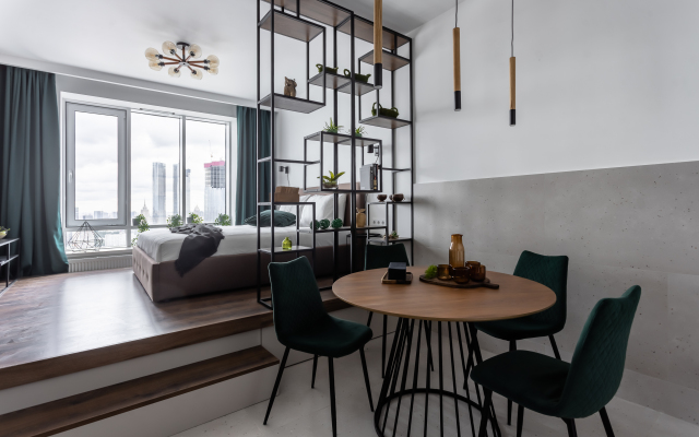 Апартаменты Wood Рядом С Москва-Сити