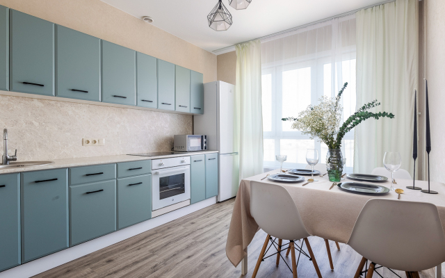 Квартира SleepNsk большая двушка с видом на реку около Аквапарка