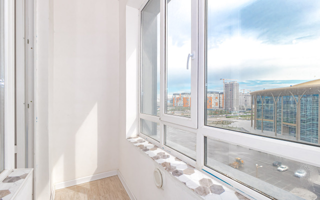 Yevrodvushka s Vidom na Barys Arena Apartments