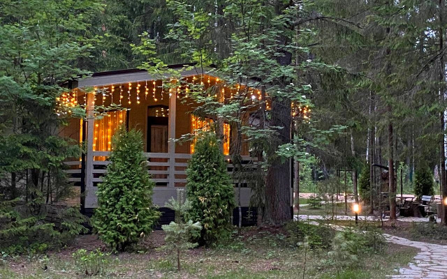 Лесной домик на берегу Озера Волго на Селигере - коттеджи Сосновый бор