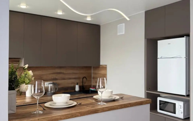 Квартира Студия с Красивым Видом Из Окна от Dimdom. Отчётные Документы