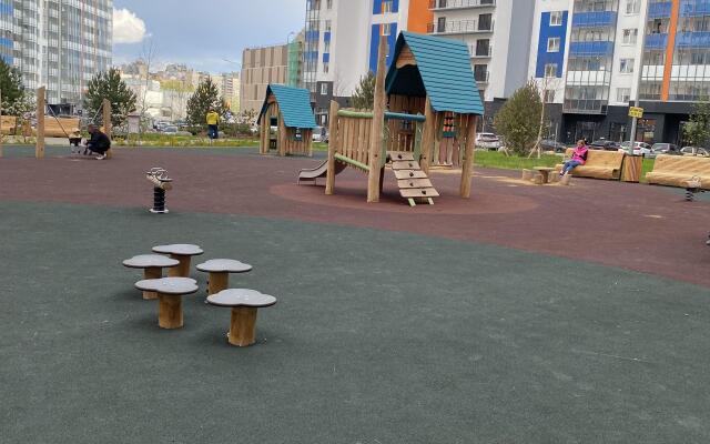 Studiya S Vidom Na Lakhtu Flat