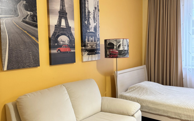 Апартаменты Большая двухкомнатная квартира