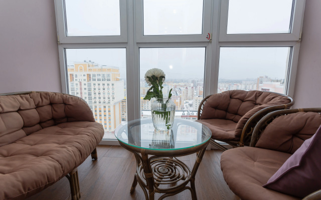 Flat Apartamenty Atmosfera-2 Komnatnaya Kvartira Lyuks V Novom Mikrorayone