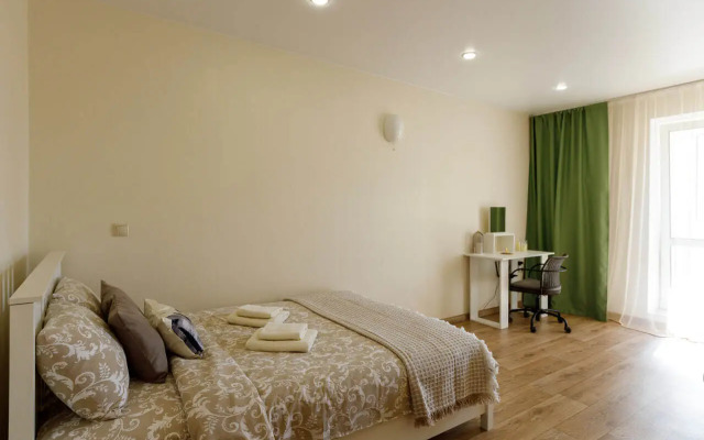 Квартира Уютная однокомнатная с видом на Храмовый Комплекс