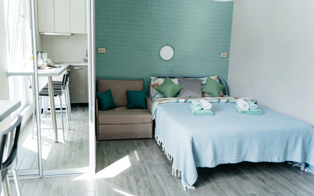 Квартира-студия 21м на 2 кровати