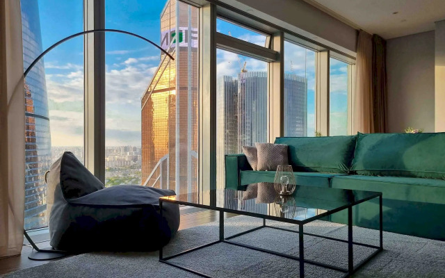 Moskva Siti Liberty 54 etazh 2 komnaty Apartments