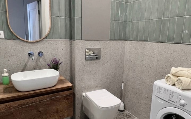 Квартира Green FOX в современном ЖК рядом с рекой