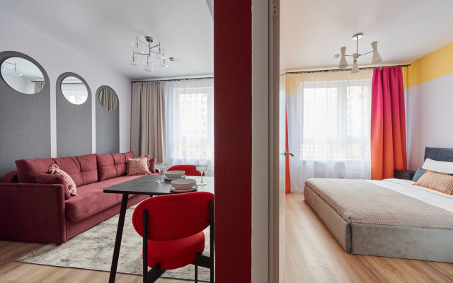 Квартира с дизайнерским ремонтом в новом ЖК