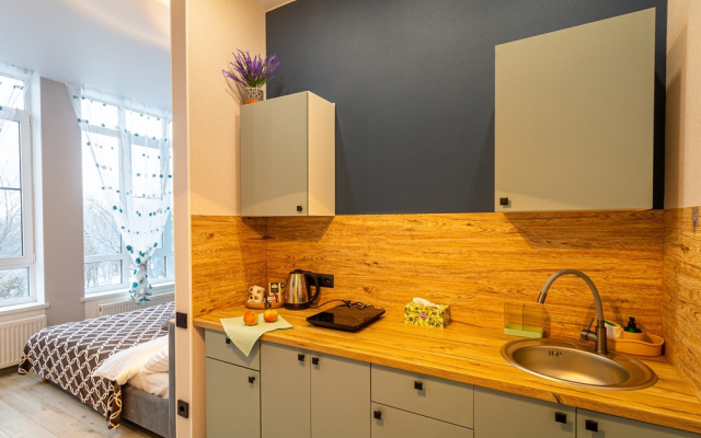 Квартира с красивым видом на горы в центре