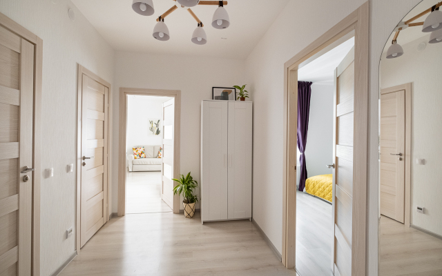 Artlayn vozle metro Staraya Derevnya Apartments