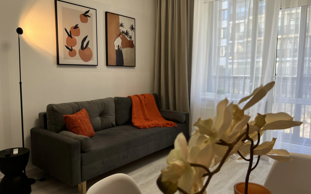 Квартира Дизайнерская Однокомнатная рядом с Аэропортом и Экспоцентром