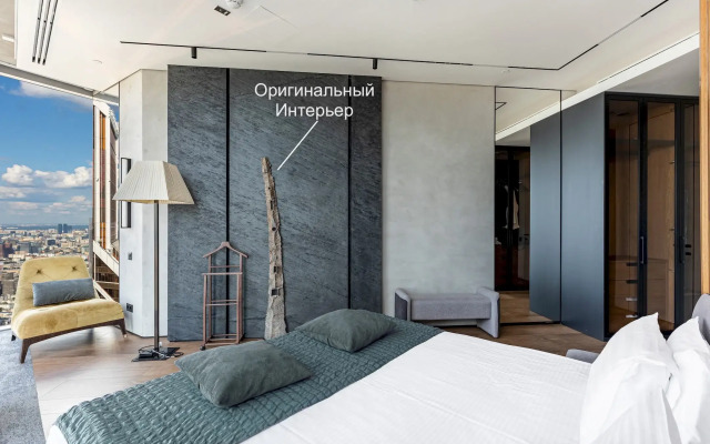 Апартаменты 77 этаж Москва Сити 2х комнатные