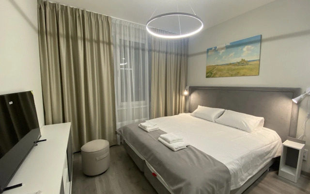 Квартира Студия SAMOцвет рядом с Аэропортом