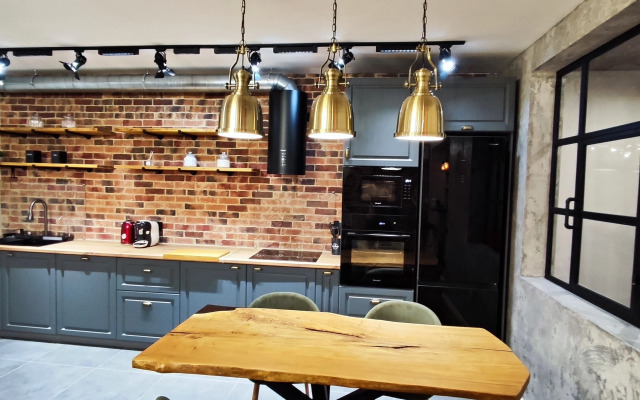 Квартира видовая в новостройке в стиле лофт