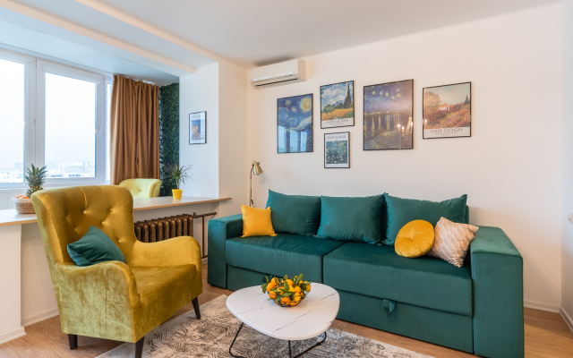 Квартира GM Apartments Четверка с панорамным видом на Москву