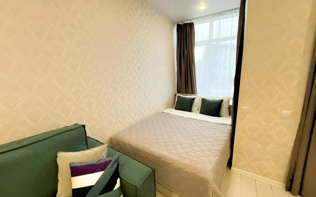 Квартира Уютная студия видом на дендрарий