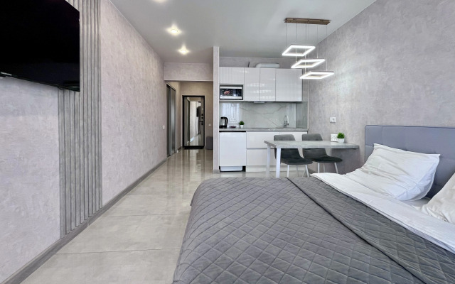 Квартира Стильная Квартира-студия с Кондиционером Возле Аэропорта