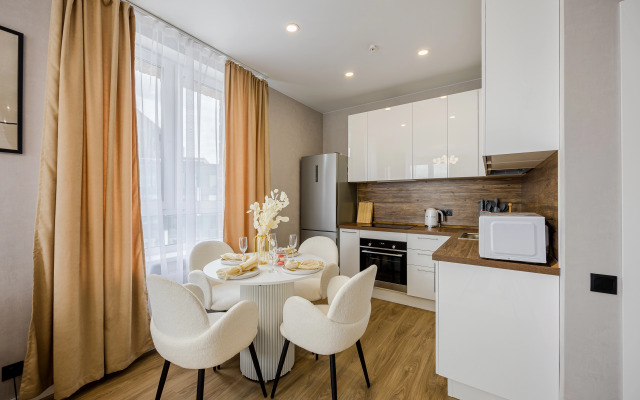 Квартира Стильная 2-к. квартира, 64 м², 3 кровати