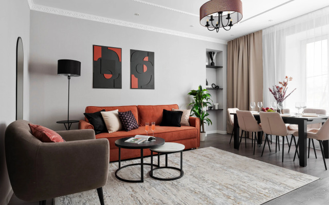 GM Uyutnaya Trekhkomnatnaya u Tret'yakovskoj galerei Apartments