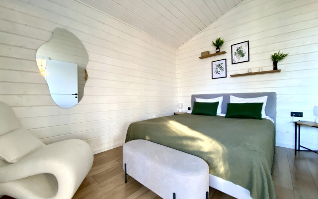 Частный Дом ЕлкиШале с 3мя спальнями, баней и чаном