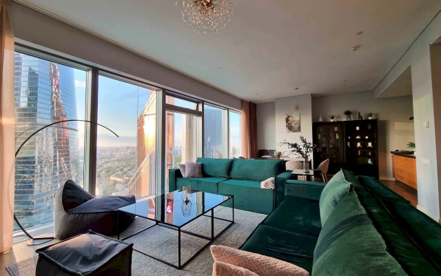 Moskva Siti Liberty 54 etazh 2 komnaty Apartments