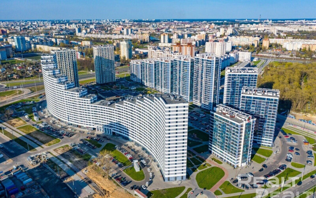 Апартаменты Cтудия On the Wave в ЖК Minsk World